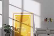 Wooden Frame Poster Mockup, an Advertising Mockup by Artnivora.Std (Thumbnail 4 of 4)