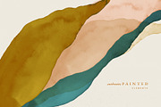 Hand-Painted Abstract Watercolor, a Texture Graphic by Basia Stryjecka (Thumbnail 3 of 28)
