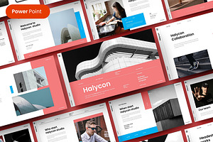 Halycon  – Business PowerPoint, a Templates & Theme by Dens Creative Studio