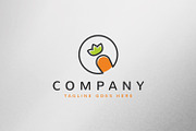 Carrot Logo Template, a Branding & Logo Template by C_Monica (Thumbnail 1 of 3)