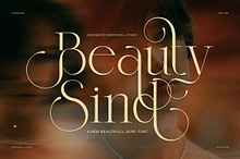 Beauty Sind Elegant Serif Font