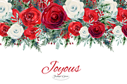 Red Watercolor Flowers & Wreaths, an Illustration by Feather Grace Designs (Thumbnail 15 of 15)
