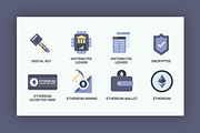 Bitcoin & Blockchain Icon Set, an Icon by Flat Icons (Thumbnail 4 of 5)