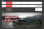Bootstrap 3.0 Awesome Flat Ui Kit, a Bootstrap Template by IB (Thumbnail 2 of 5)