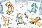 Christmas Miracle Watercolors, a Decorative Illustration by Eva Katerina (Thumbnail 3 of 20)