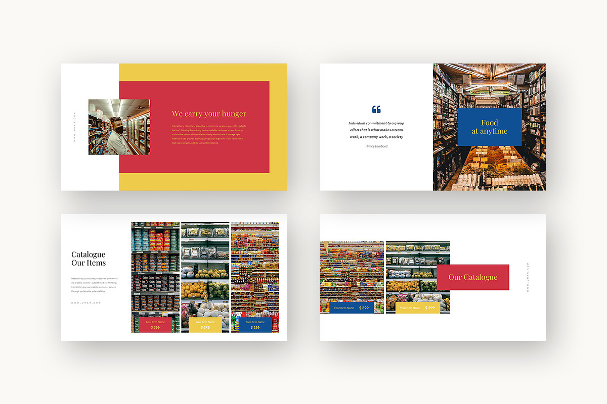 Uhar : Grocery Store Google Slides, a Presentation Template by Punkl Camp (Photo 8 of 16)