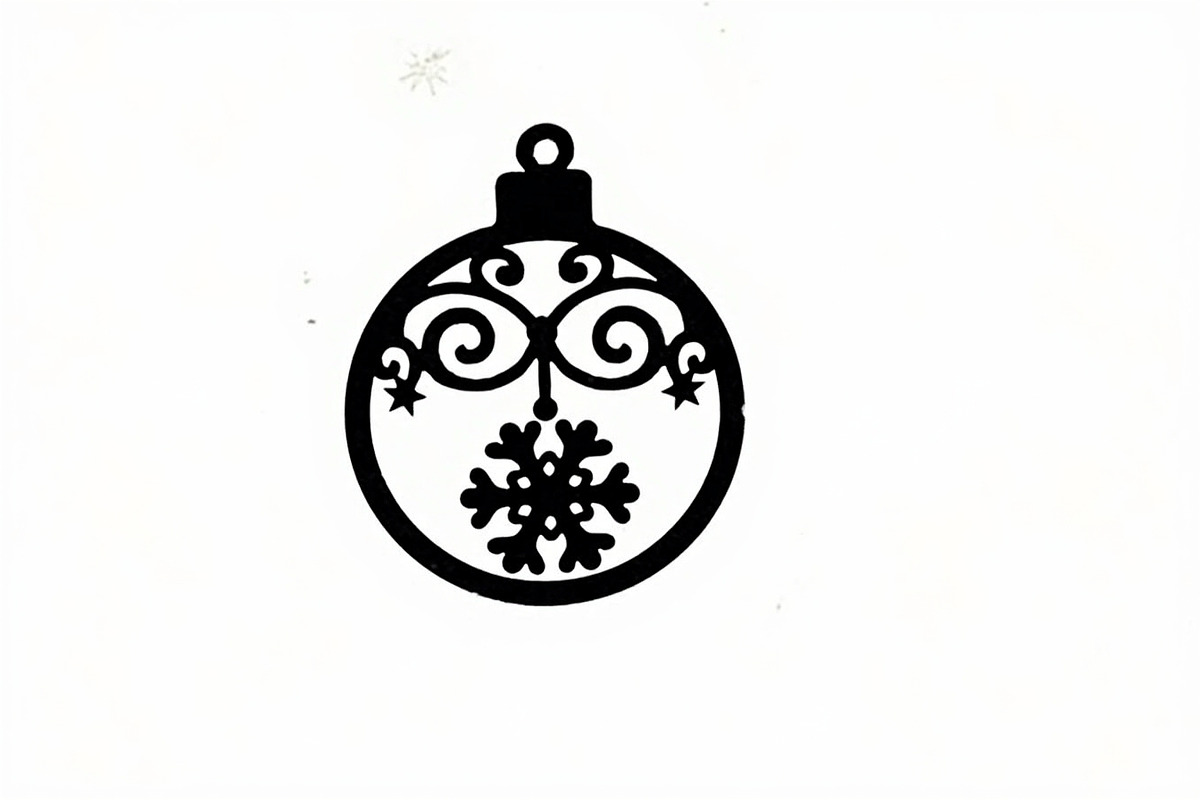 Christmas Laser Cut Ornament Bundle, a Graphic by musafir_fashion (Photo 2 of 14)