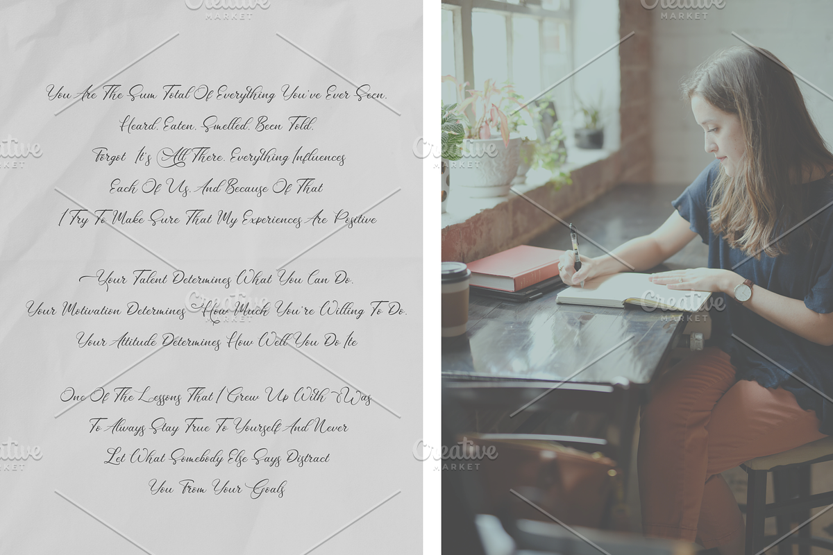 Beutiq Moment - Chic Signature, a Script Font by Joko Setiono (Photo 4 of 9)