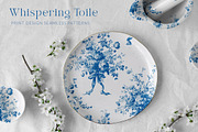 Toile Floral Seamless Patterns, a Pattern Graphic by Olya Creative (Thumbnail 8 of 22)
