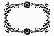 8 Lotus Floral Frame Bundle, an Illustration by Designs_River (Thumbnail 7 of 9)