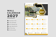 2027 Landscape Calendar Template, a Stationery Template by pixelcreatx (Thumbnail 5 of 7)