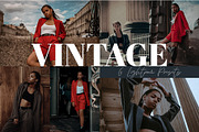 Vintage Collection Lightroom Presets, a Preset Add-On by Uno Creative Studio (Thumbnail 1 of 4)