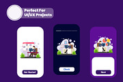 Worker Activity Illustration Pack, an Illustration by baii09 (Thumbnail 3 of 4)
