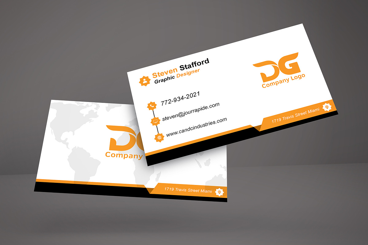 Modern Business Card Design preview 3