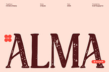 CS Alma Stamp