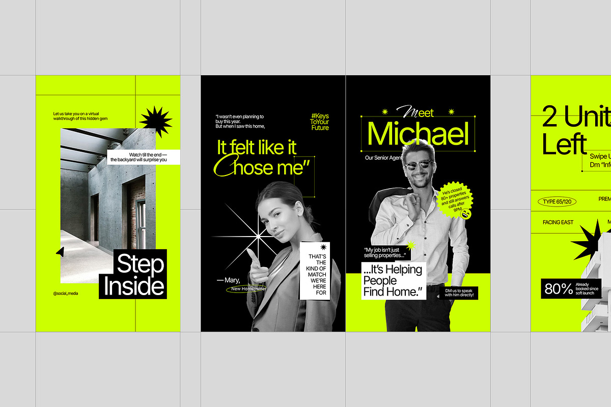Real Estate Instagram Template Pack preview 2