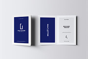 Half Letter Bi-Fold Brochure Mockup, a Print Template by AlkStudio (Thumbnail 7 of 10)