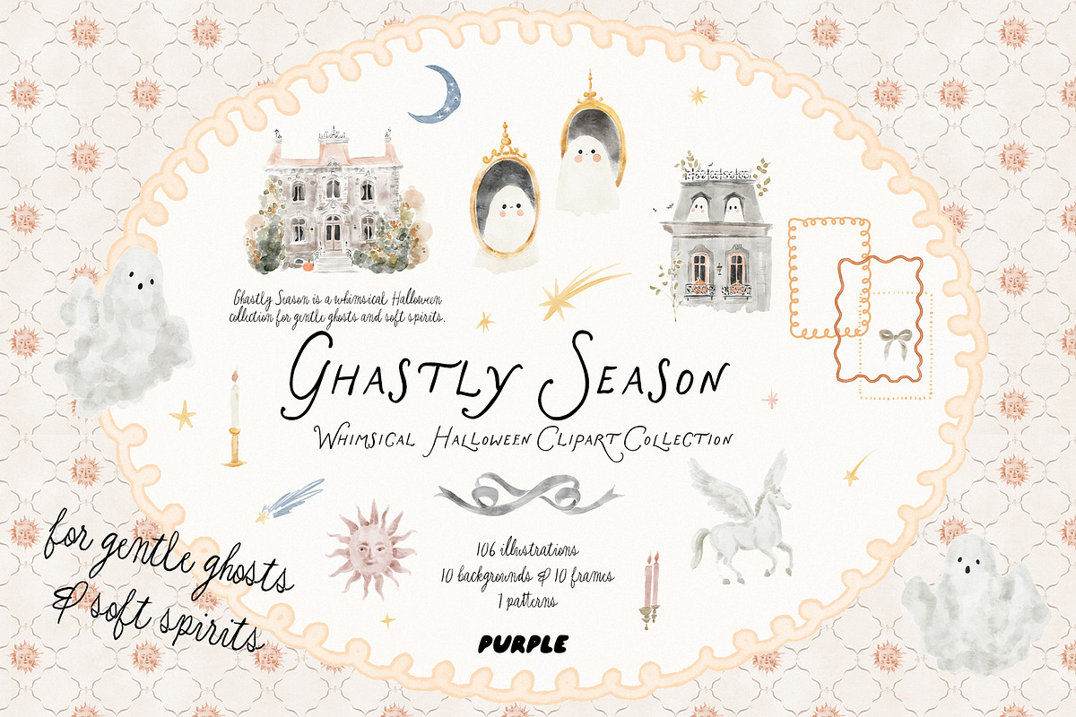 Ghastly Season: Whimsical Halloween, an Object Graphic by Purple (Photo 1 of 12)