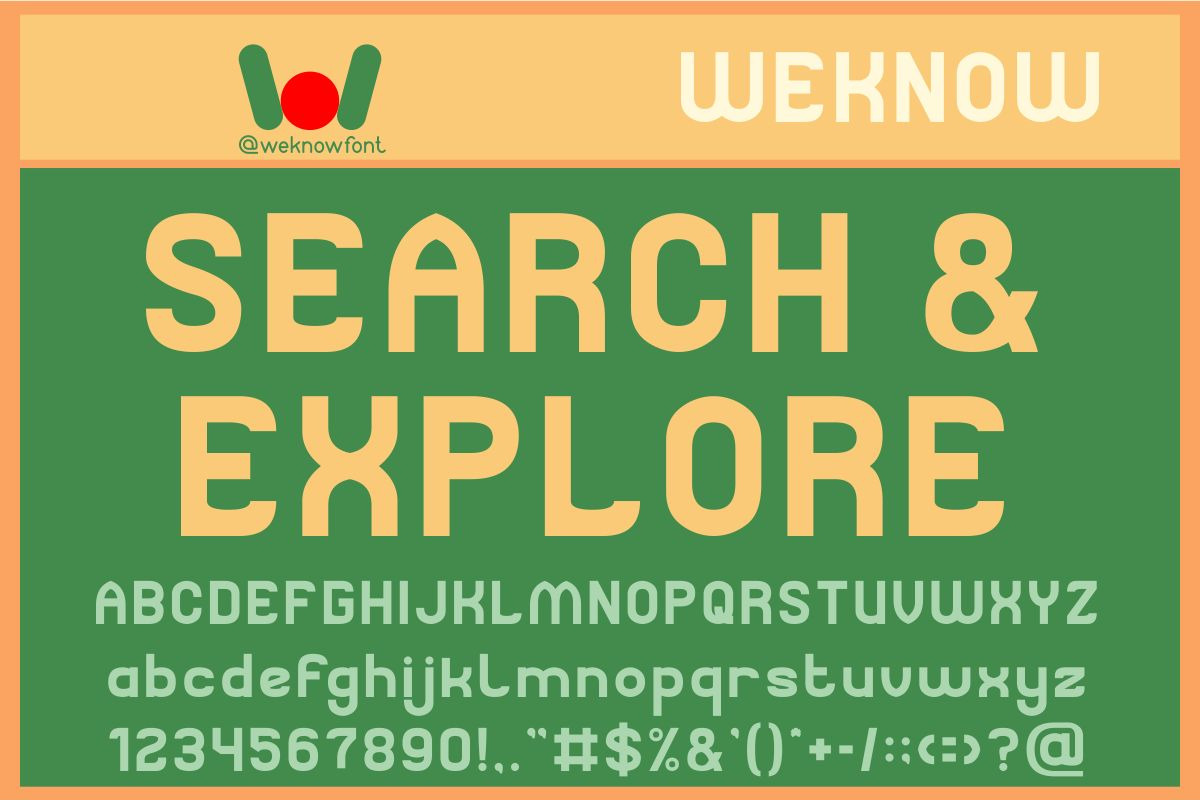 Subway font, a Font by weknow (Photo 5 of 8)