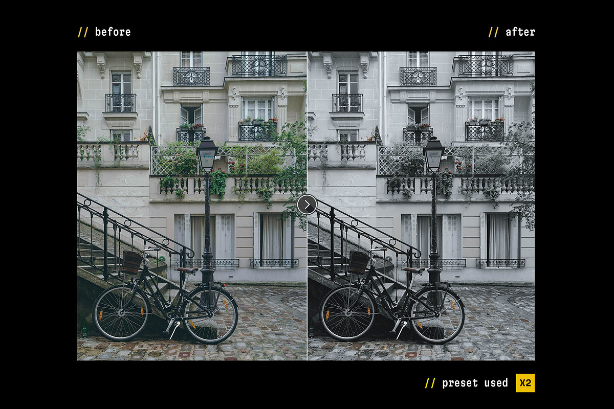 BLACK - Actions and Presets, a Preset Add-On by Hydrozi Presets (Photo 3 of 10)