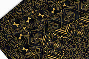 20 Art Deco Seamless Vector Patterns, a Pattern Graphic by CatJello Graphics (Thumbnail 15 of 23)