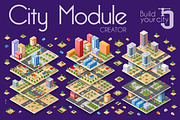 City bundle module city set, an Object Graphic by AlexZeL (Thumbnail 5 of 21)