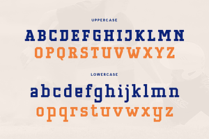 Baseball Sport - Varsity Font