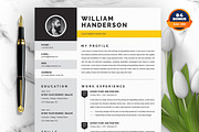 Resume/CV Bundle | 200+ for $29, a Resume Template by ResumeInventor (Thumbnail 180 of 207)