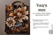 Seamless Brown Flowers Digital Paper, a Background Graphic by Hurairagraphics (Thumbnail 2 of 2)