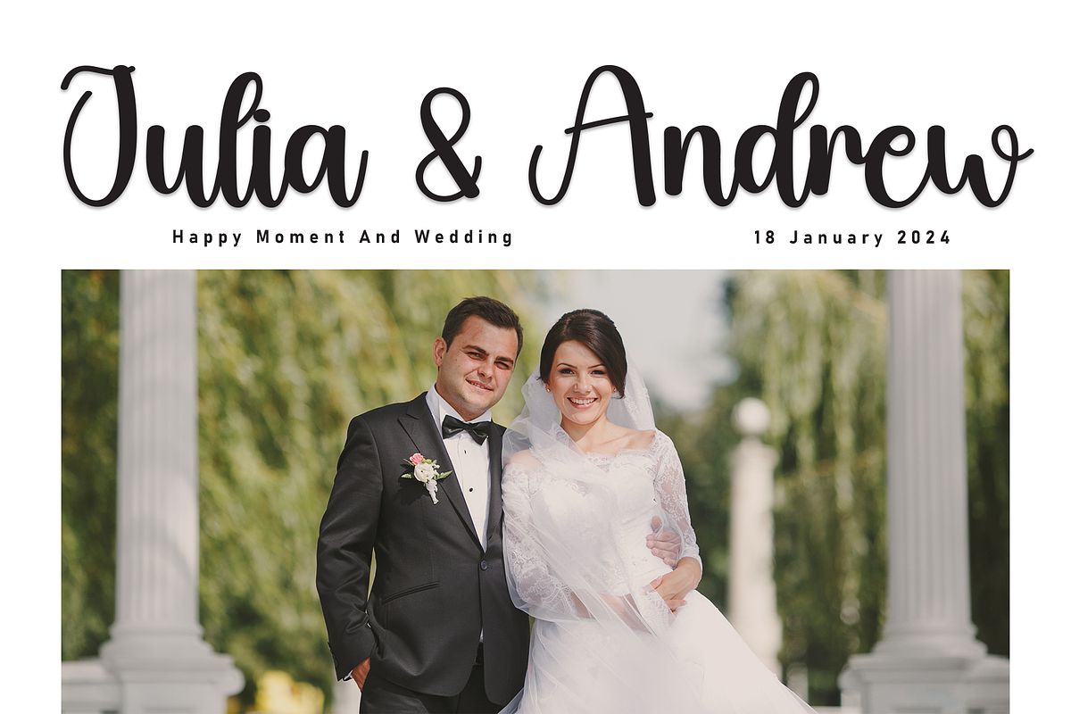 Babyday | Script Font, a Handwritten Font by Scratchones (Photo 2 of 8)
