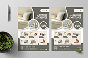 Minimal Furniture Catalogue Flyer, a Flyer Template by Annora Studio (Thumbnail 4 of 6)