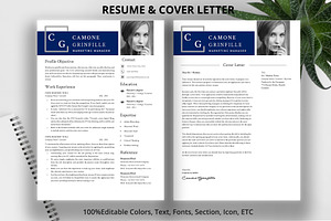 Modern Resume Template/ CV