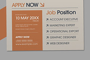 Hiring Announcement Flyer Template, a Flyer Template by ContestDesign (Thumbnail 3 of 4)