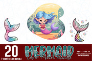 Mermaid Lover Illustration Bundle, an Object Illustration by Sofia's Fashion (Thumbnail 1 of 3)