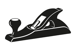 A wood smoothing plane tool Vector, an Object Graphic by Billah Hub