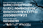 Hitrun – Bouncy Spooky Font, a Serif Font by Drizy (Thumbnail 5 of 10)