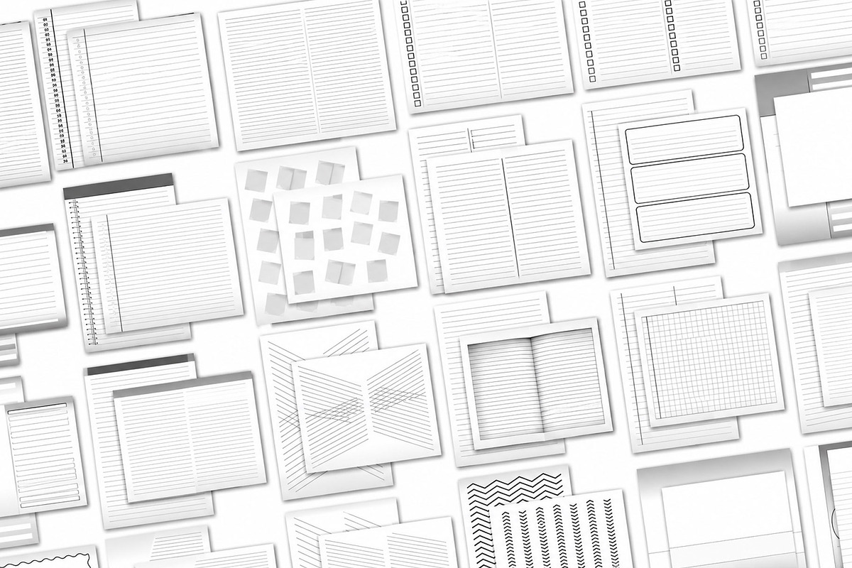 100+ Editable Notes Bundle Pack, a Stationery Template by MNT-Creator (Photo 5 of 5)