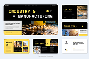 Industry & Manufacturing PowerPoint, a Presentation Template by Pixslides (Thumbnail 6 of 7)