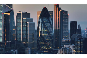 London skyline featuring 30 St Mary, an Architecture Photo by Goinyk