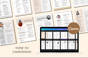 50 Professional Resume Templates, a Templates & Theme by TemplateCastleStore (Thumbnail 5 of 10)