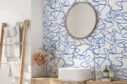 Blue Lines, a Graphic by MalyskaStudio (Thumbnail 2 of 5)