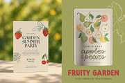 Fruit illustration vector poster, an Object Graphic by Yuliya Derbisheva (Thumbnail 4 of 10)