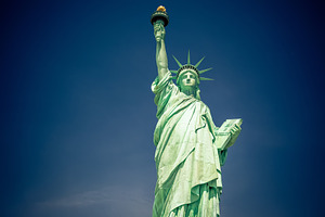 Statue of liberty containing statue of liberty, liberty, and statue