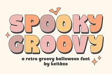 Spooky Groovy - Halloween Font