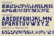Maritime Network - Psychedelic Font, a Sans Serif Font by 177Studio (Thumbnail 7 of 8)