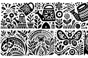 Vintage Gecko Folk Art, a Decorative Illustration by devastd (Thumbnail 21 of 27)