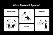 50 People Line Illustrations, a Person Illustration by Brickclay (Thumbnail 2 of 11)