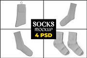 Socks Mockup, a Packaging Mockup by mockupbuys (Thumbnail 2 of 10)