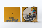 CD Slim Box Mock-Up, a Product Mockup by DesignRushMarket (Thumbnail 5 of 7)