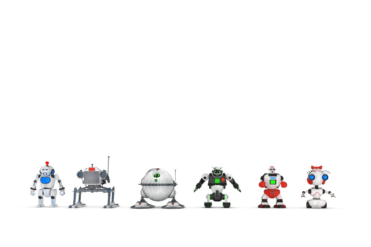Funny Robots Pack 2, a Characters & Person 3D Model by konstantin.ermolaev (Photo 2 of 9)